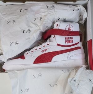 Puma Sky LX Public Enemy Sneakers - Red and White